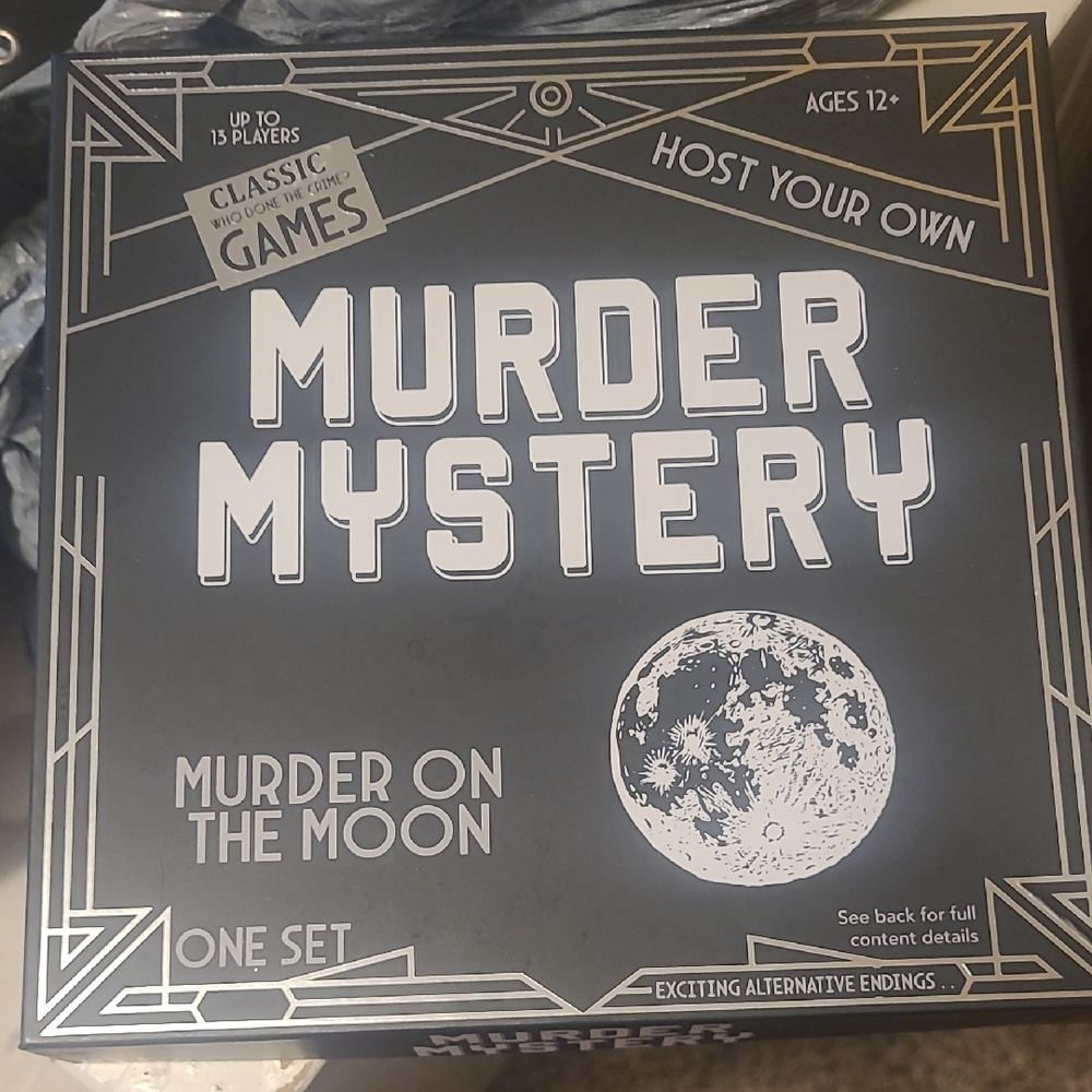 Murder Mystery Game - Murder on the Moon